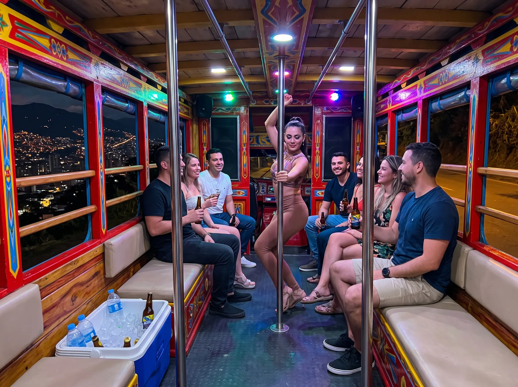 Private chiva performer package in Medellín